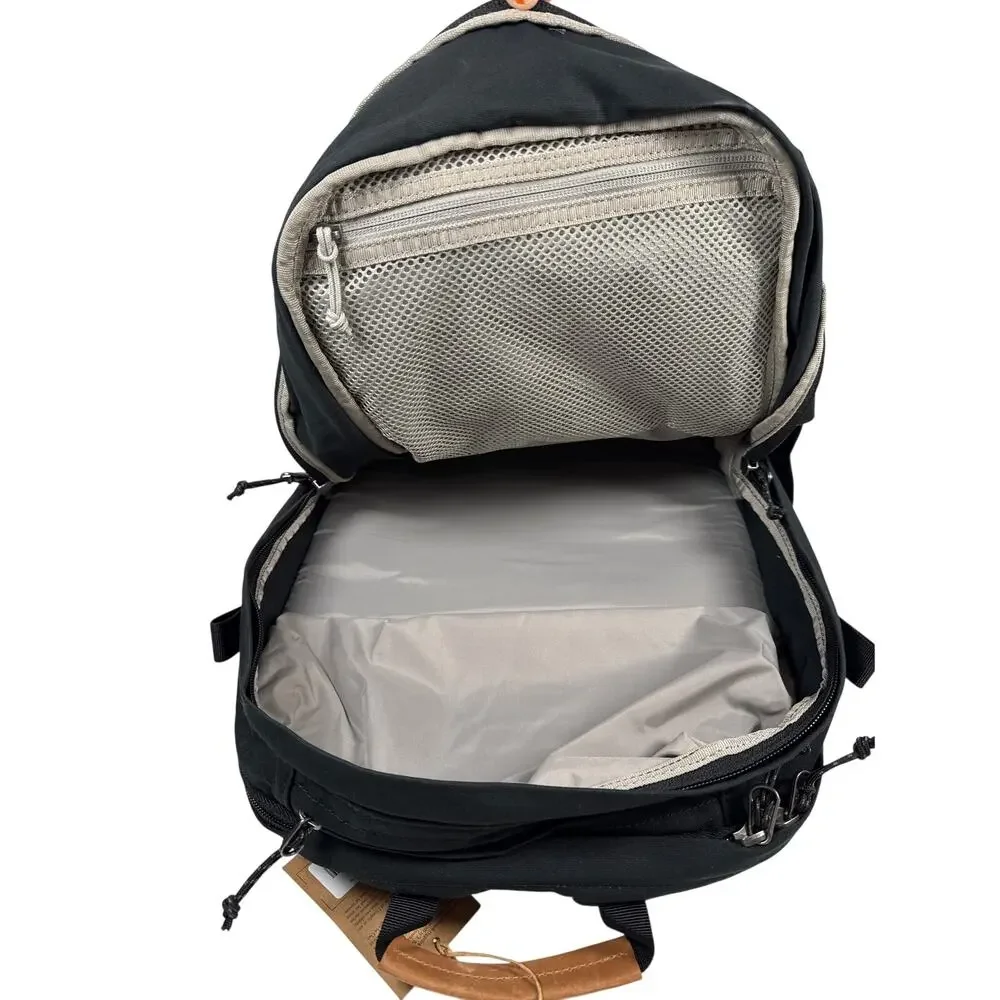 Fjallraven Raven‎ 28L Backpack Övik F23345 Black Port Laptop Ready 10 Pockets